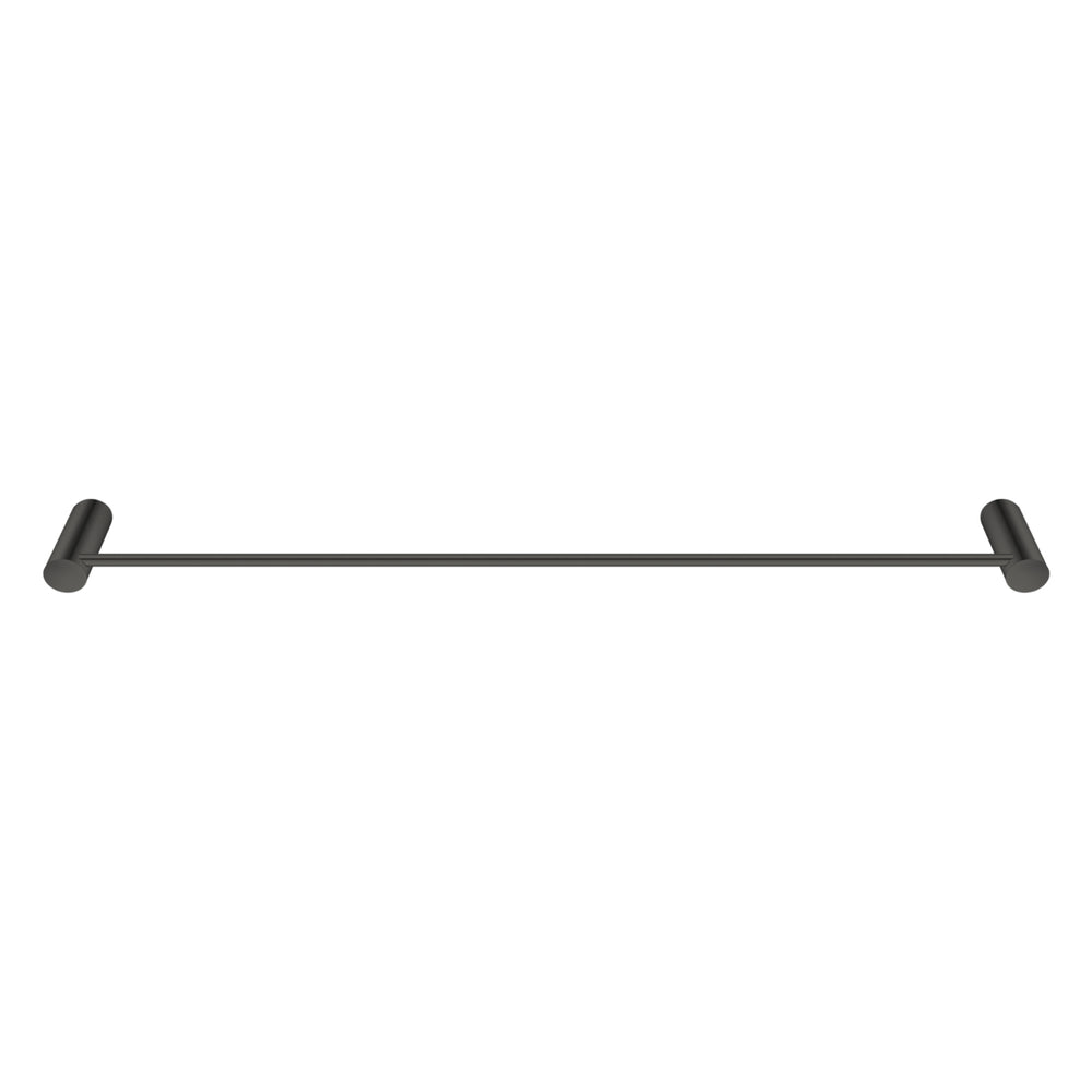 AQUAPERLA SINGLE TOWEL RAIL GUNMETAL 600MM