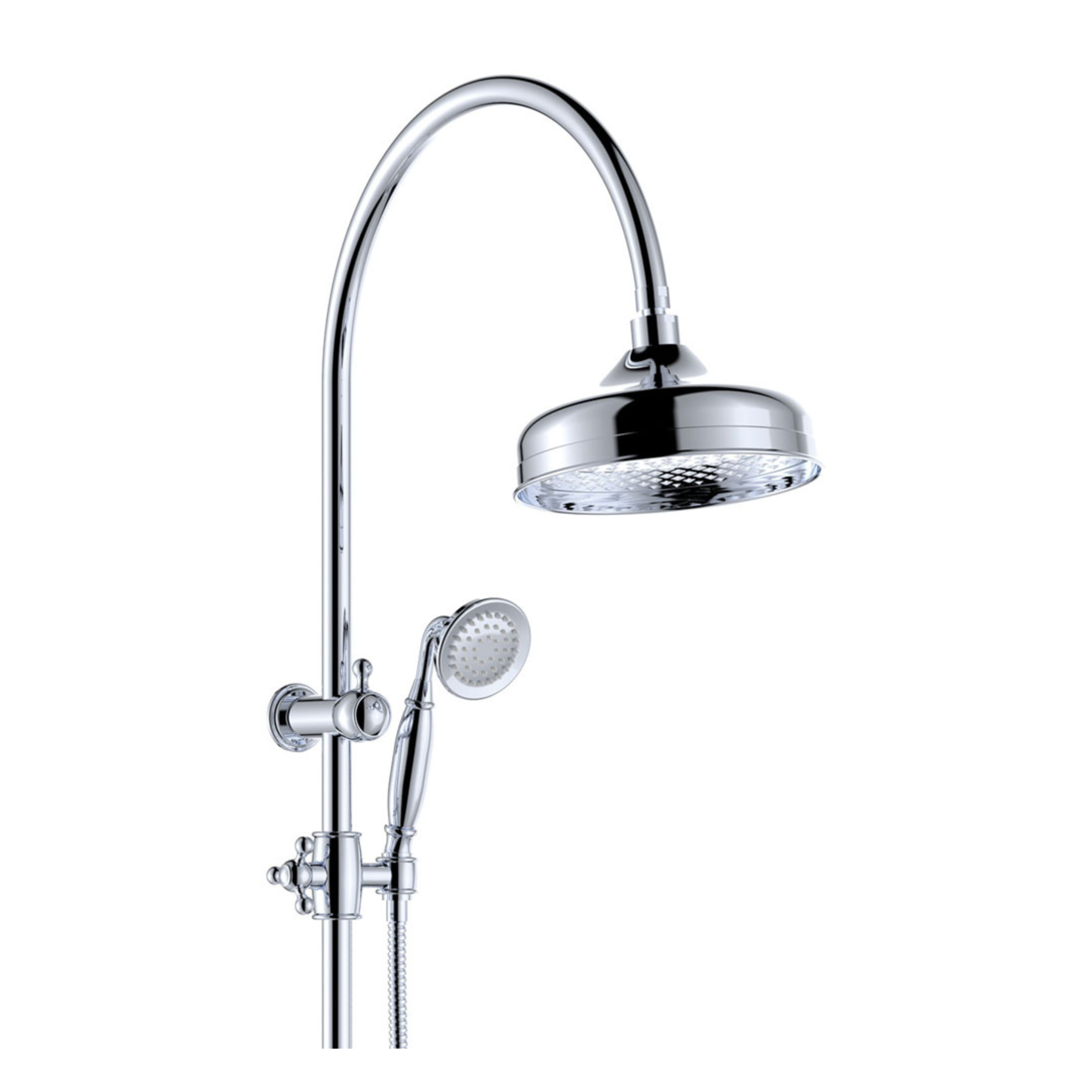 FIENZA LILLIAN TWIN SHOWER CHROME
