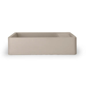 NOOD CO SHELF 01 ABOVE COUNTER / WALL HUNG BASIN MUSHROOM 440MM