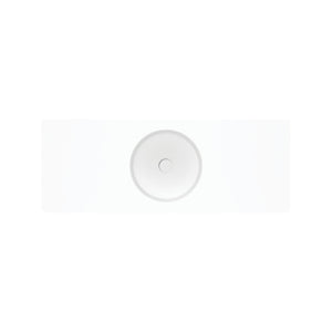 FIENZA ENCANTO SOLID SURFACE WALL HUNG CENTER BASIN MATTE WHITE 1200MM