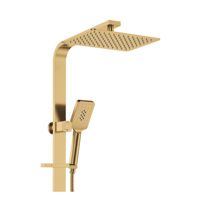 FIENZA TONO DELUXE TWIN SHOWER URBAN BRASS