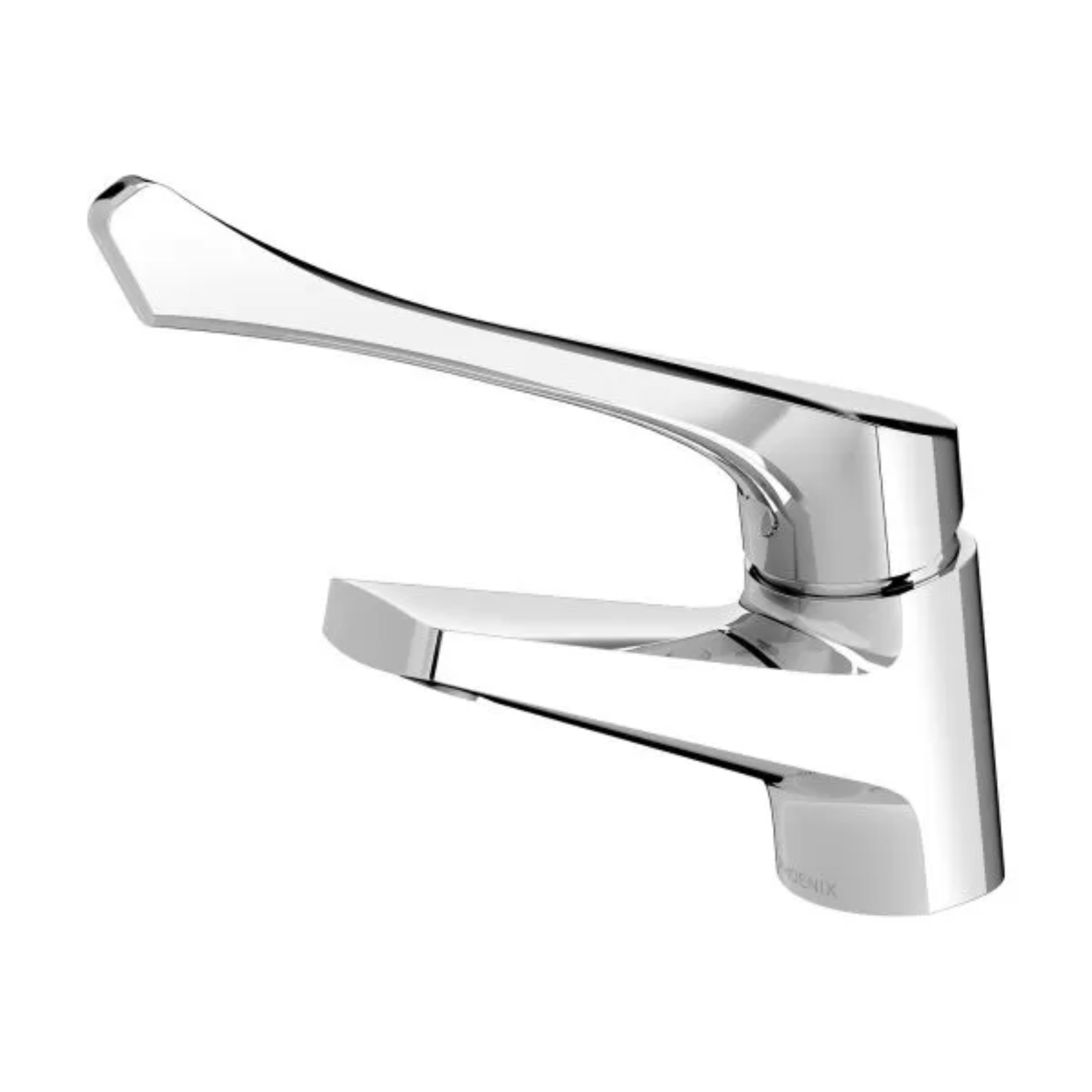 PHOENIX IVY MKII LEAD FREE BASIN MIXER WITH FIXED EXTENDED HANDLE 176MM CHROME