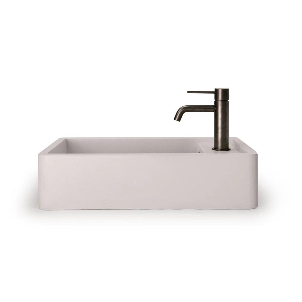 NOOD CO SHELF 01 ABOVE COUNTER / WALL HUNG BASIN MORNING MIST 440MM