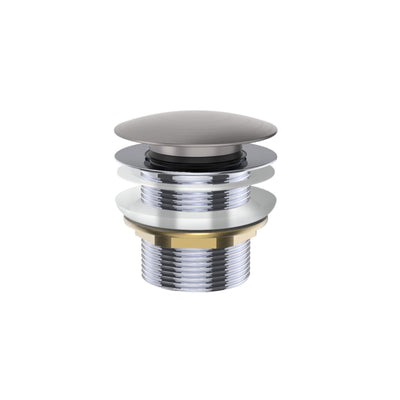 FIENZA UNIVERSAL PULL-OUT/POP-UP NON-OVERFLOW WASTE BATHTUB 40MM GUN METAL