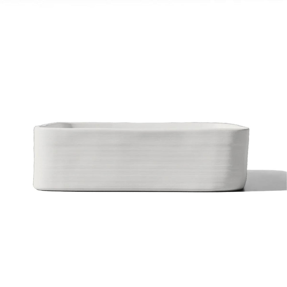 NOOD CO CONSCIOUS RANGE CAST ABOVE COUNTER / WALL HUNG BASIN MORNING MIST 380MM