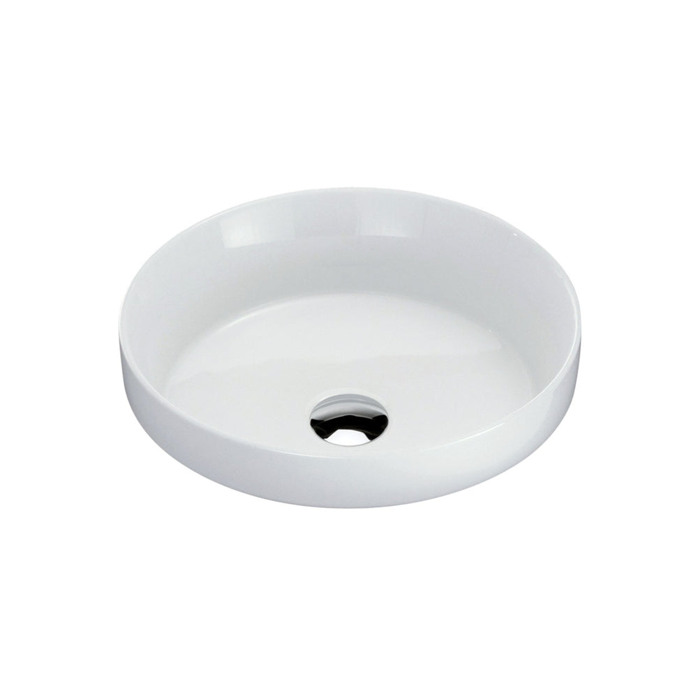 FIENZA REBA SEMI-INSET BASIN GLOSS WHITE 355MM