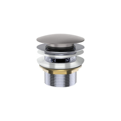 FIENZA UNIVERSAL PULL-OUT/POP-UP OVERFLOW BATHTUB WASTE 40MM GUN METAL