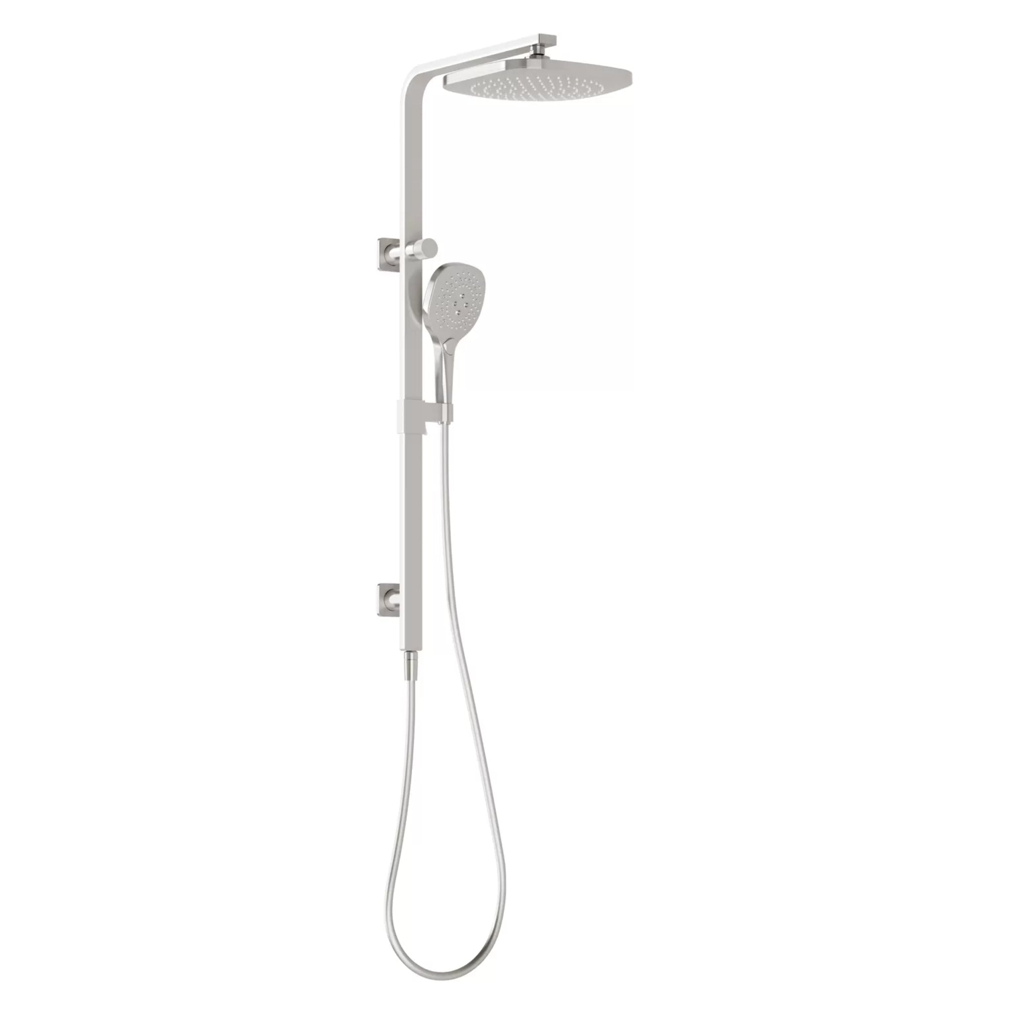 PHOENIX NUAGE TWIN SHOWER BRUSHED NICKEL