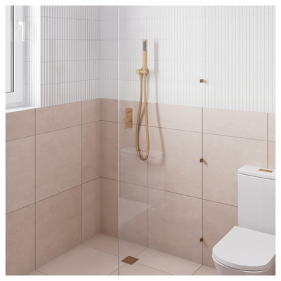FIENZA ISABELLA ROUND PLATE HAND SHOWER URBAN BRASS