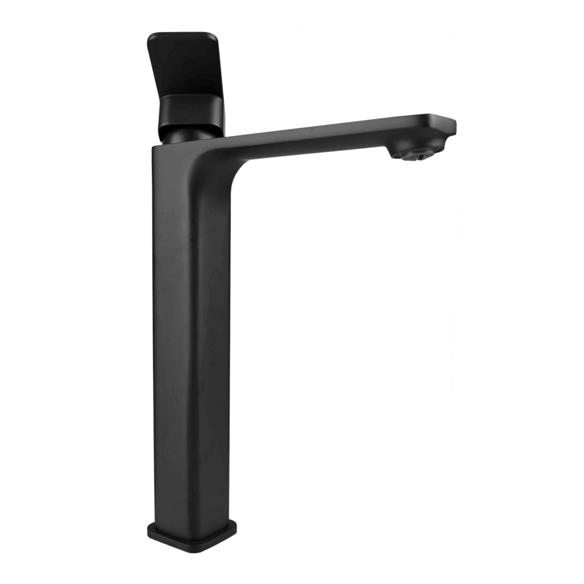 AQUAPERLA IVANO TALL BASIN MIXER MATTE BLACK 289MM