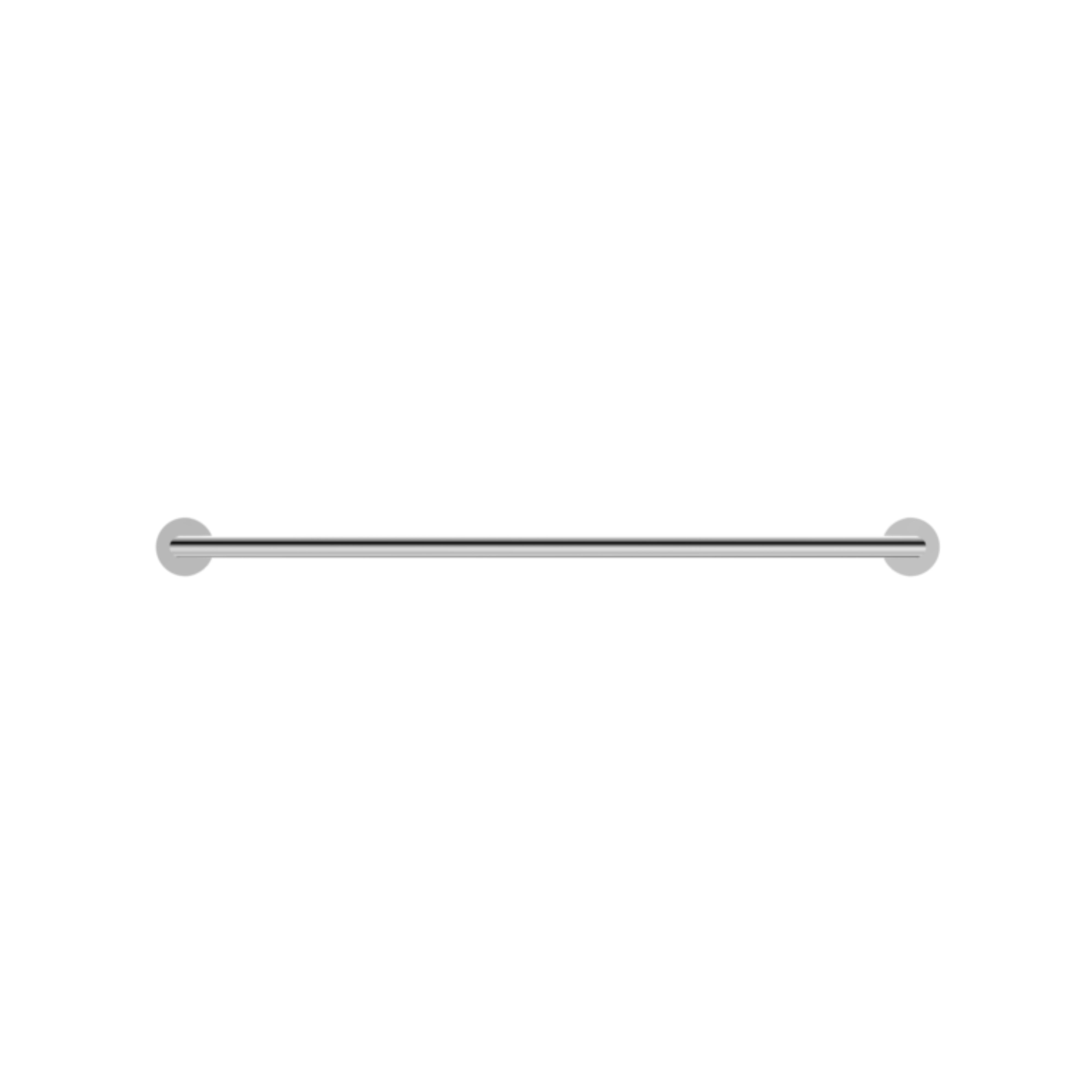 NERO DOLCE DOUBLE TOWEL RAIL CHROME (AVAILABLE IN 700MM AND 900MM)
