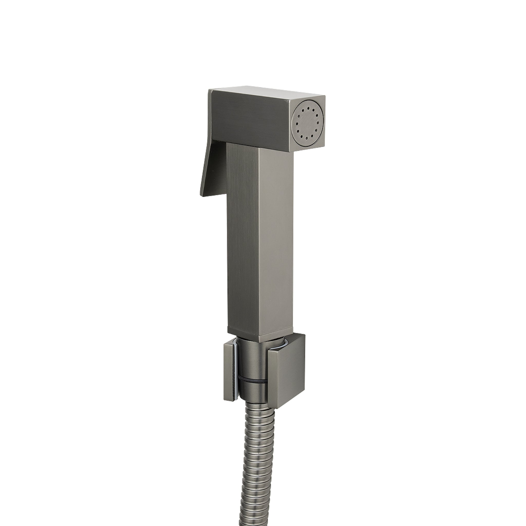AQUAPERLA TOILET BIDET SPRAY KIT GUNMETAL 111MM