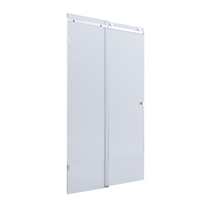 BELLA VISTA VICTORIA FRAMELESS SLIDING FRONT ONLY SHOWER SCREEN CHROME