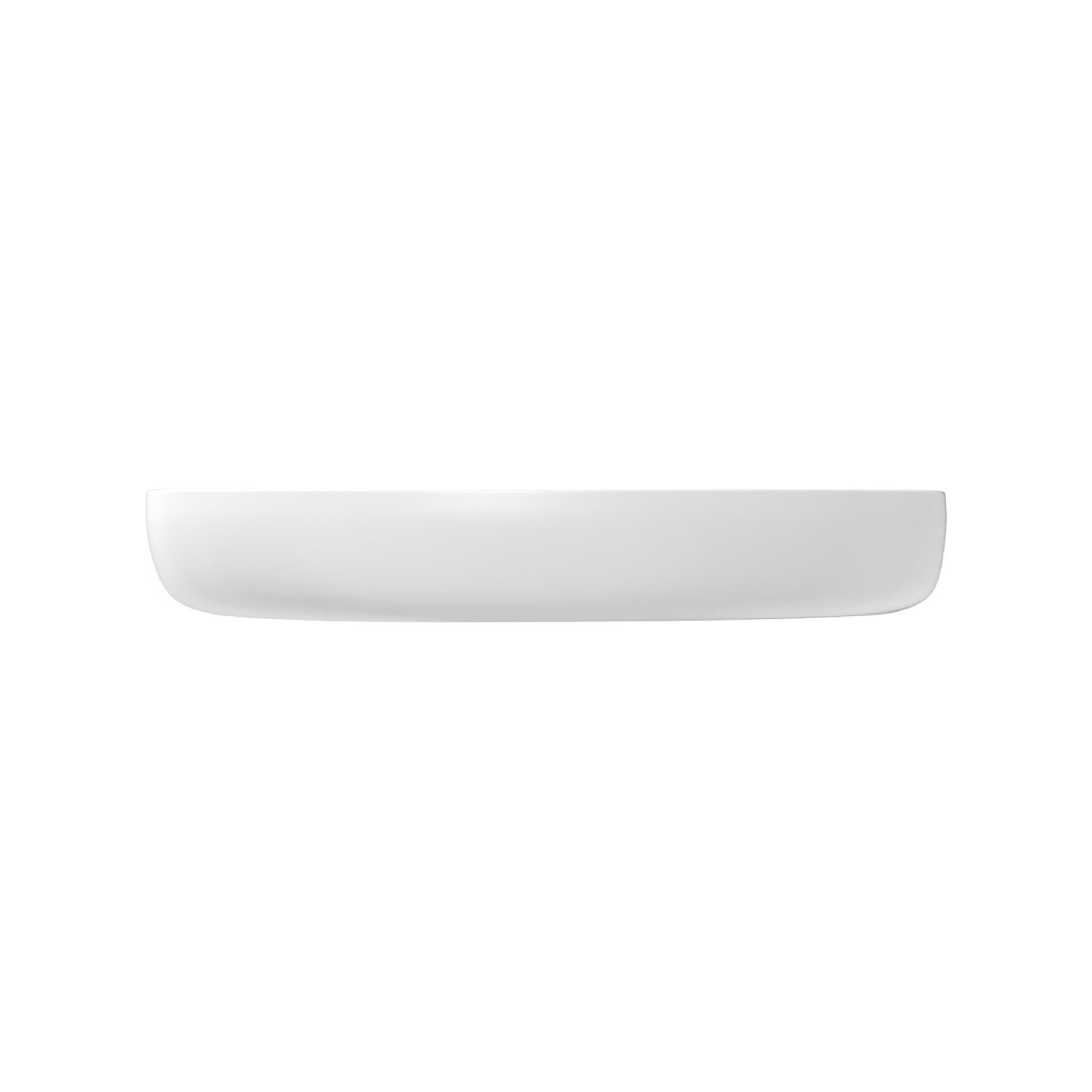 FIENZA PEBBLE ABOVE COUNTER BASIN MATTE WHITE 650MM