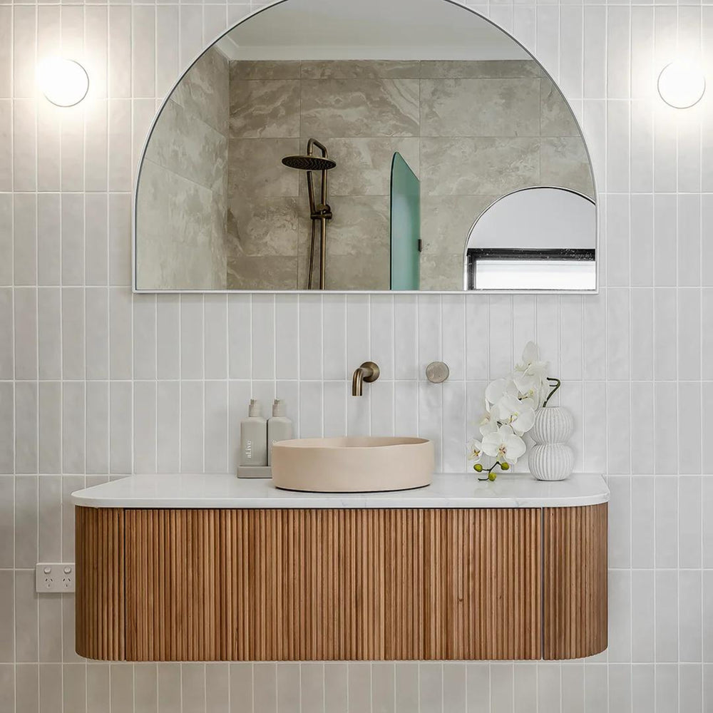 NOOD CO CONSCIOUS RANGE SLIP ABOVE COUNTER / WALL HUNG BASIN NOOD 380MM
