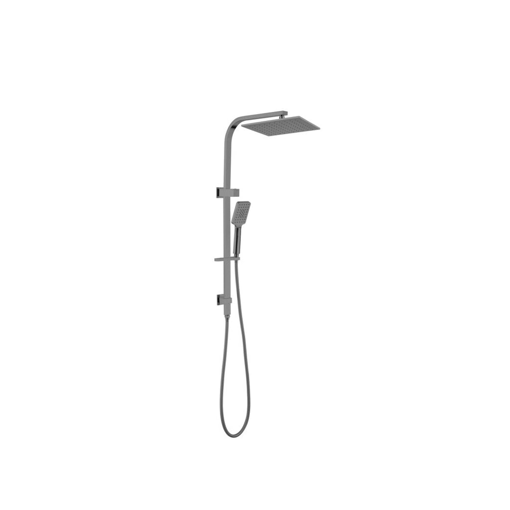 NERO CELIA TWIN SHOWER 837MM GUN METAL