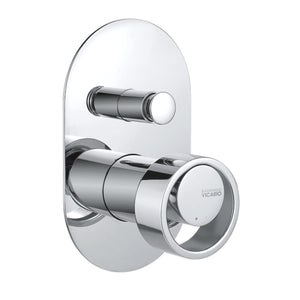 ARMANDO VICARIO PIAZZA WALL MIXER WITH DIVERTER 160MM CHROME
