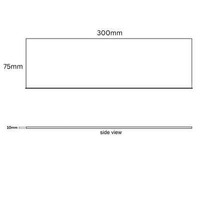 EVERSTONE EUROMARMO STATUARIO VENATO POLISHED 300X75MM RECTANGLE TILE (PER BOX)