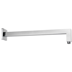 IKON SQUARE HORIZONTAL SHOWER ARM 400MM CHROME
