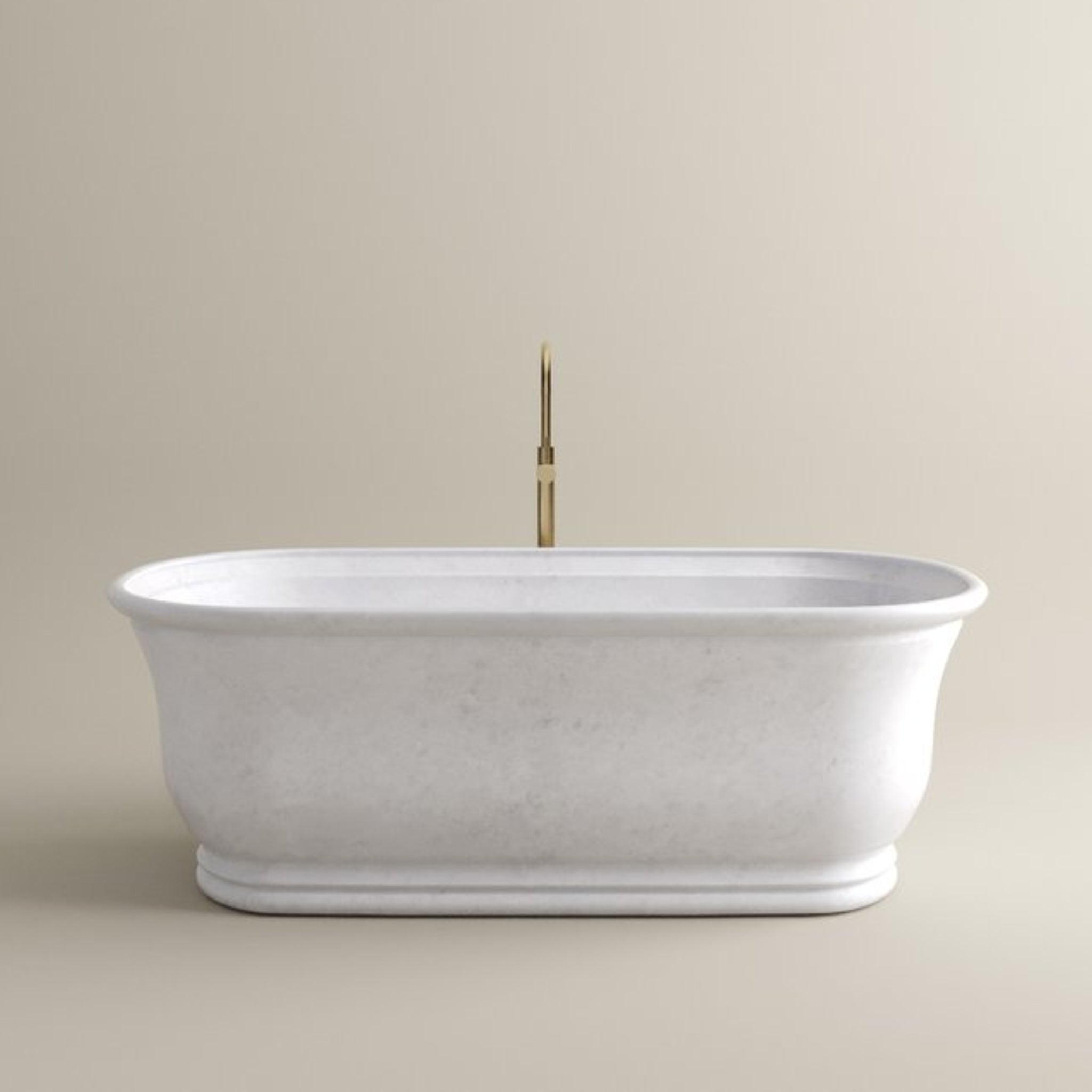CARVUS SONA MARBLE FREESTANDING BATHTUB VIETNAM WHITE (ALL SIZES)