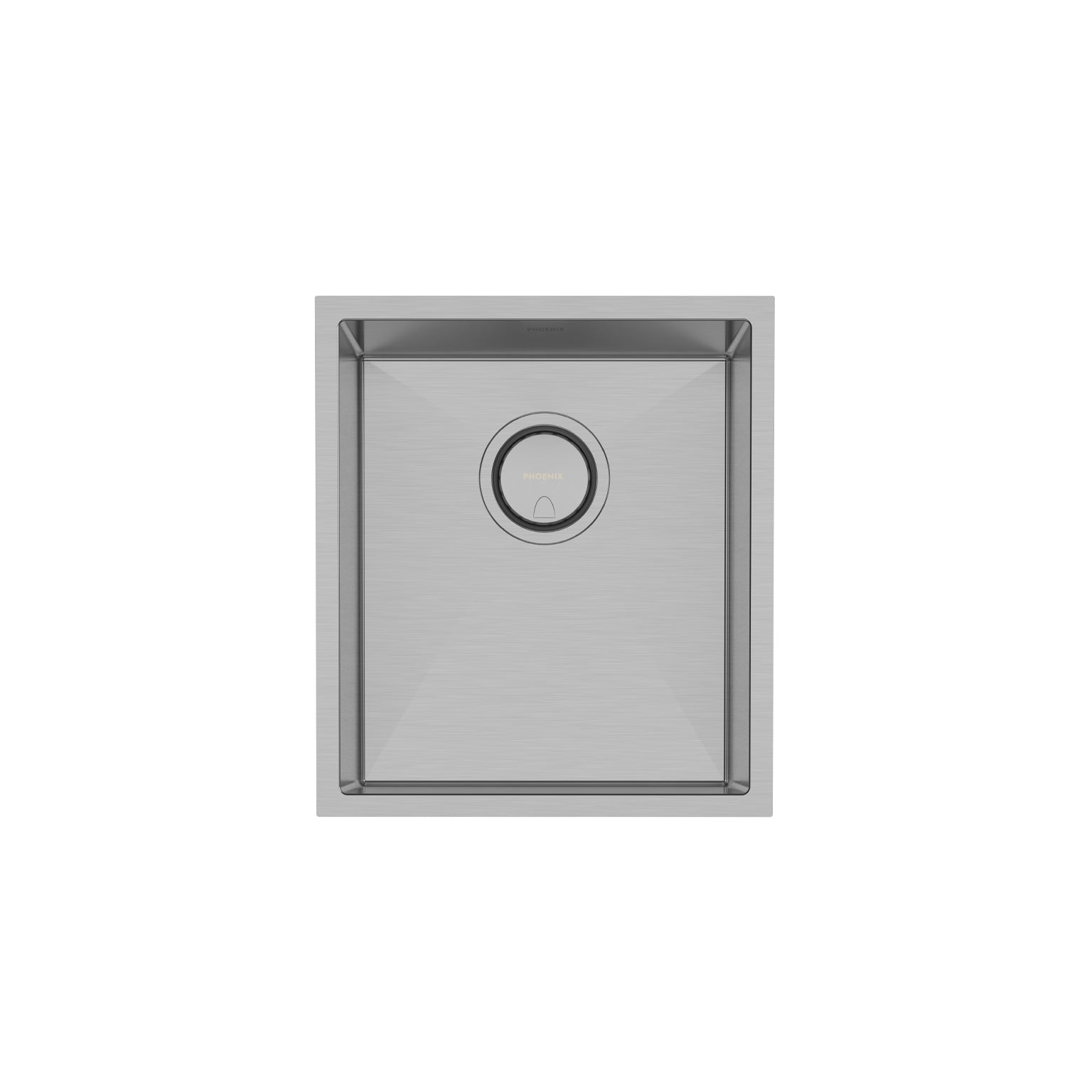 PHOENIX 4000 SERIES SINGLE BOWL STAINLESS STEEL SINK 396MM