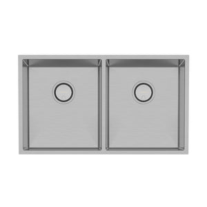 PHOENIX 4000 SERIES DOUBLE BOWL STAINLESS STEEL SINK 772MM