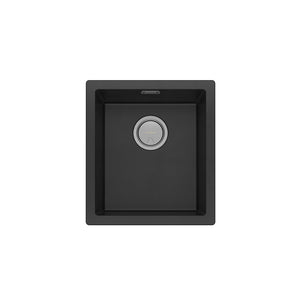 PHOENIX 5000 SERIES SINGLE BOWL SINK MATTE BLACK 416MM