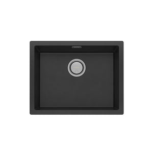 PHOENIX 5000 SERIES LARGE SINGLE BOWL SINK MATTE BLACK 593MM