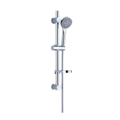 NERO BUILDER BUDGET SHOWER RAIL 705MM CHROME