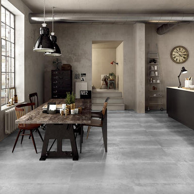 MUSES BLAZE LIGHT GREY MATTE 750X1500MM RECTANGULAR TILE (PER BOX)