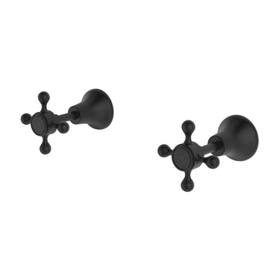 FIENZA LILLIAN LEAD FREE WALL TOP ASSEMBLIES MATTE BLACK
