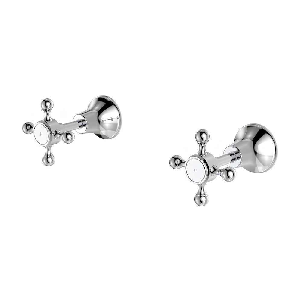 FIENZA LILLIAN LEAD FREE WALL TOP ASSEMBLIES CHROME