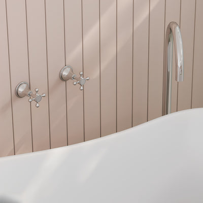 FIENZA LILLIAN LEAD FREE WALL TOP ASSEMBLIES CHROME