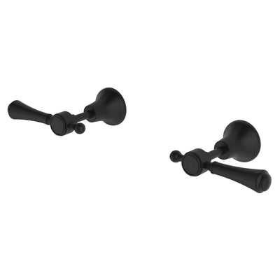 FIENZA LILLIAN LEAD FREE WALL TOP ASSEMBLIES MATTE BLACK
