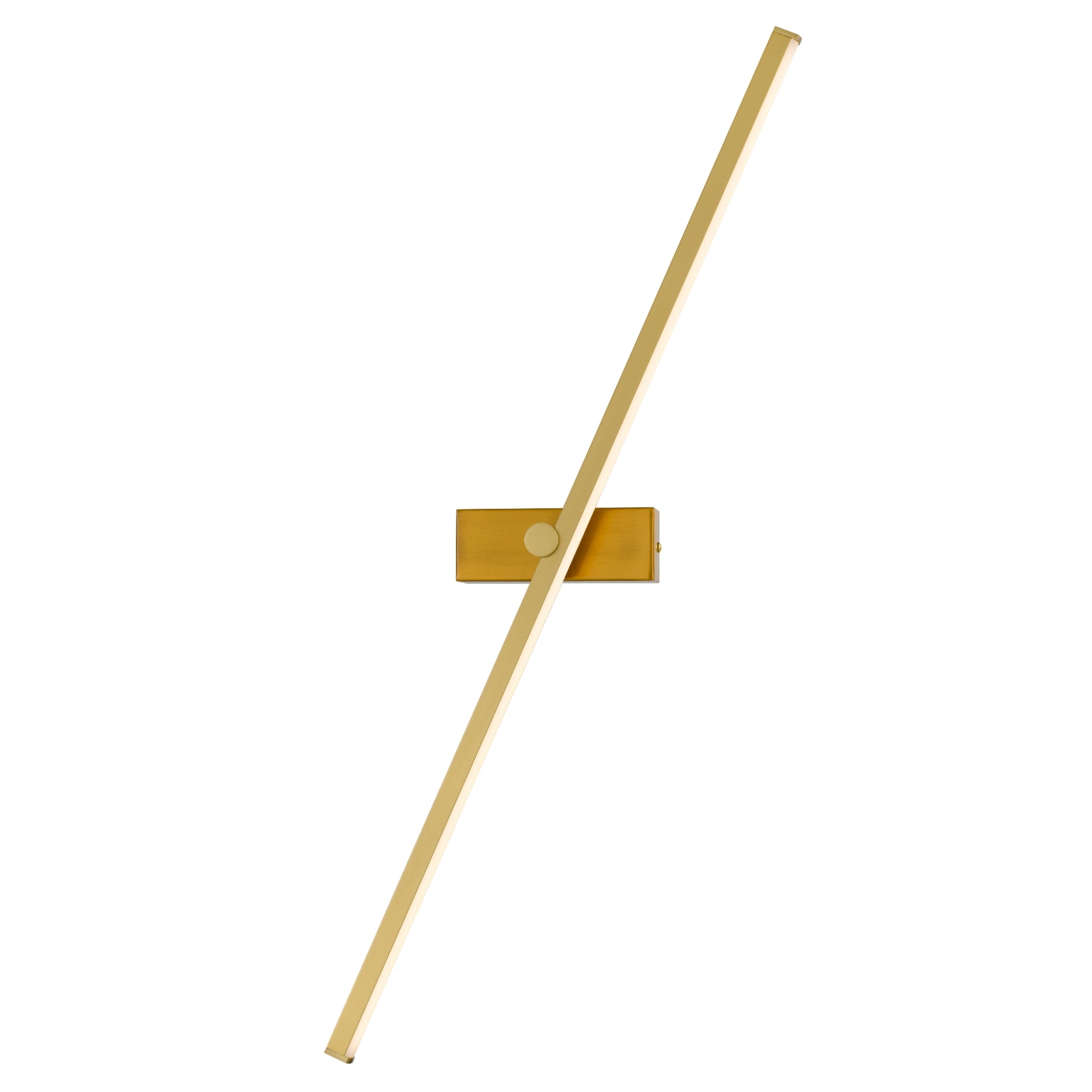 TELBIX FOLEY VANITY LED WALL LIGHT ANTIQUE GOLD 800MM