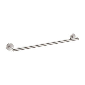 NERO DOLCE SINGLE TOWEL RAIL BRUSHED NICKEL 700MM