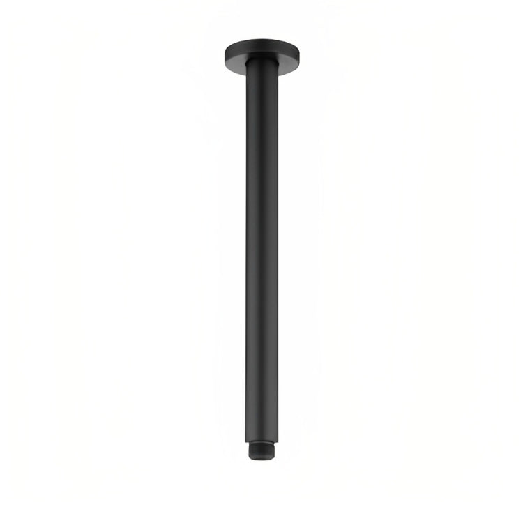 INSPIRE PAVIA CEILING SHOWER ARM BLACK 300MM