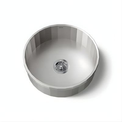 KOHLER BRINX SINGLE BOWL KITCHEN SINK STAINLESS STEEL 476MM