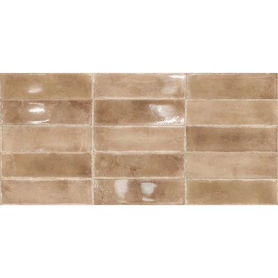 ELITE IMPORTERS ATLANTIQUE COTTO GLOSS 69X240MM RECTANGLE TILE (PER BOX)