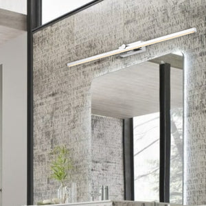 TELBIX FOLEY VANITY LED WALL LIGHT CHROME 800MM