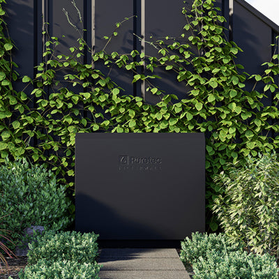 PURETEC F6 3-STAGE WHOLE HOUSE FILTERWALL SYSTEM MIDNIGHT BLACK