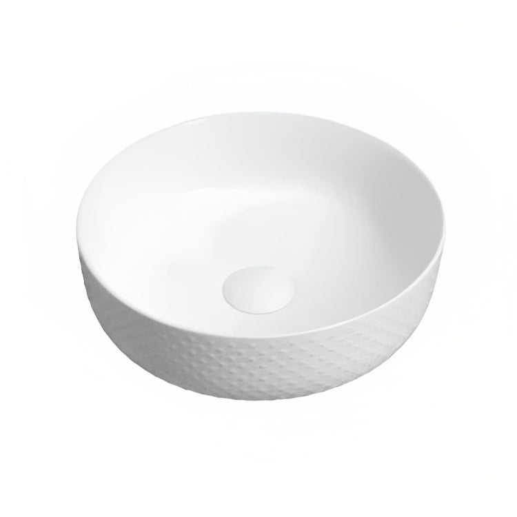 INSPIRE ARTIS 0'88 GOLF BALL BASIN GLOSS WHITE 355MM