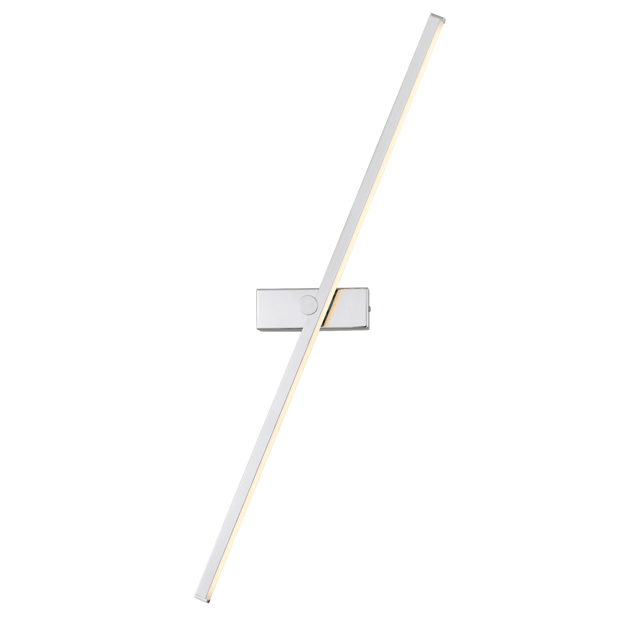 TELBIX FOLEY VANITY LED WALL LIGHT CHROME 800MM