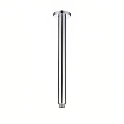 INSPIRE PAVIA CEILING SHOWER ARM ROUND 300MM CHROME