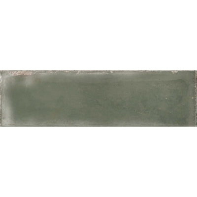 ELITE IMPORTERS ATLANTIQUE OLIVE GLOSS 69X240MM RECTANGLE TILE (PER BOX)