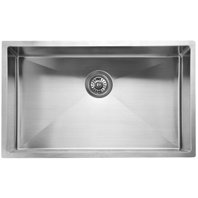 IKON EDEN SINGLE BOWL ABOVE / UNDERMOUNT SINK STAINLESS STEEL 720MM