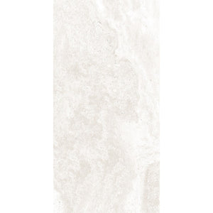 EVERSTONE 3D CRAFTED TRAVERTINE WHITE NATURAL 1200X600MM RECTANGULAR TILE (PER BOX)