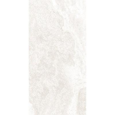 EVERSTONE 3D CRAFTED TRAVERTINE WHITE NATURAL 1200X600MM RECTANGULAR TILE (PER BOX)
