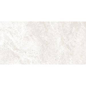 EVERSTONE 3D CRAFTED TRAVERTINE WHITE NATURAL 600X300MM RECTANGULAR TILE (PER BOX)