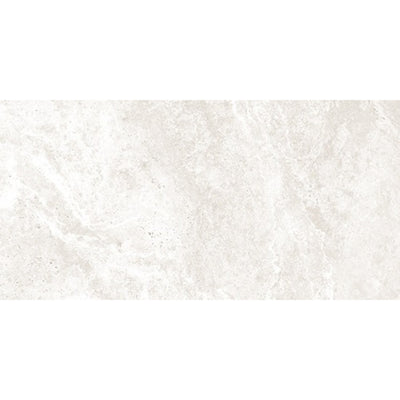 EVERSTONE 3D CRAFTED TRAVERTINE WHITE NATURAL 600X300MM RECTANGULAR TILE (PER BOX)
